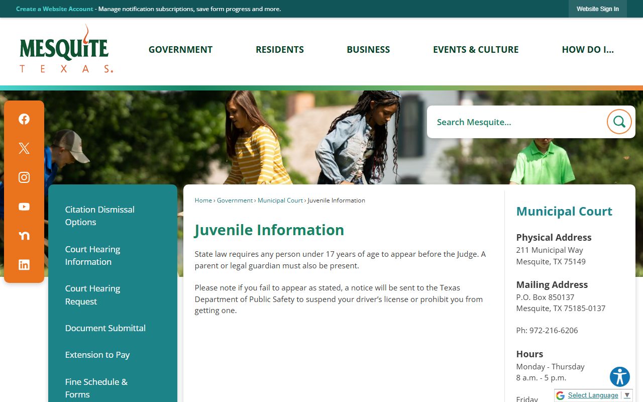 Mesquite 72 hour booking records search