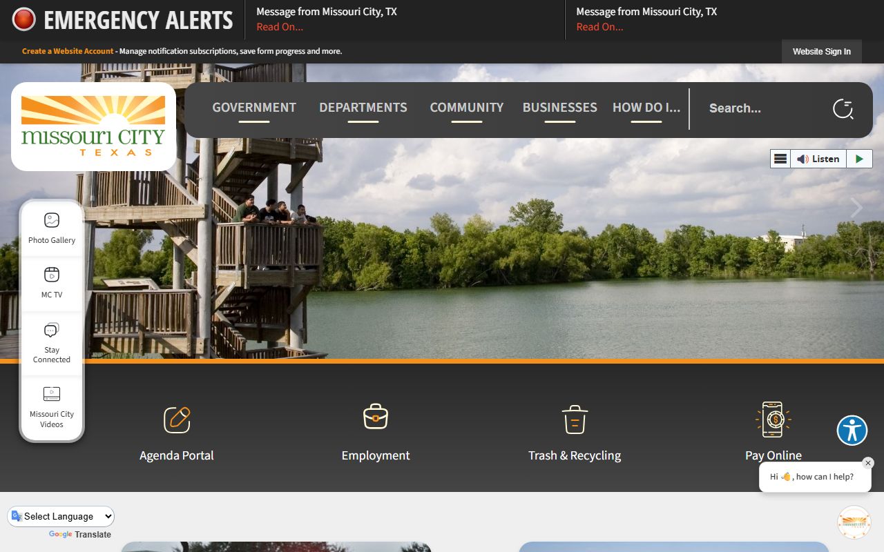 Missouri City 72 hour booking records search