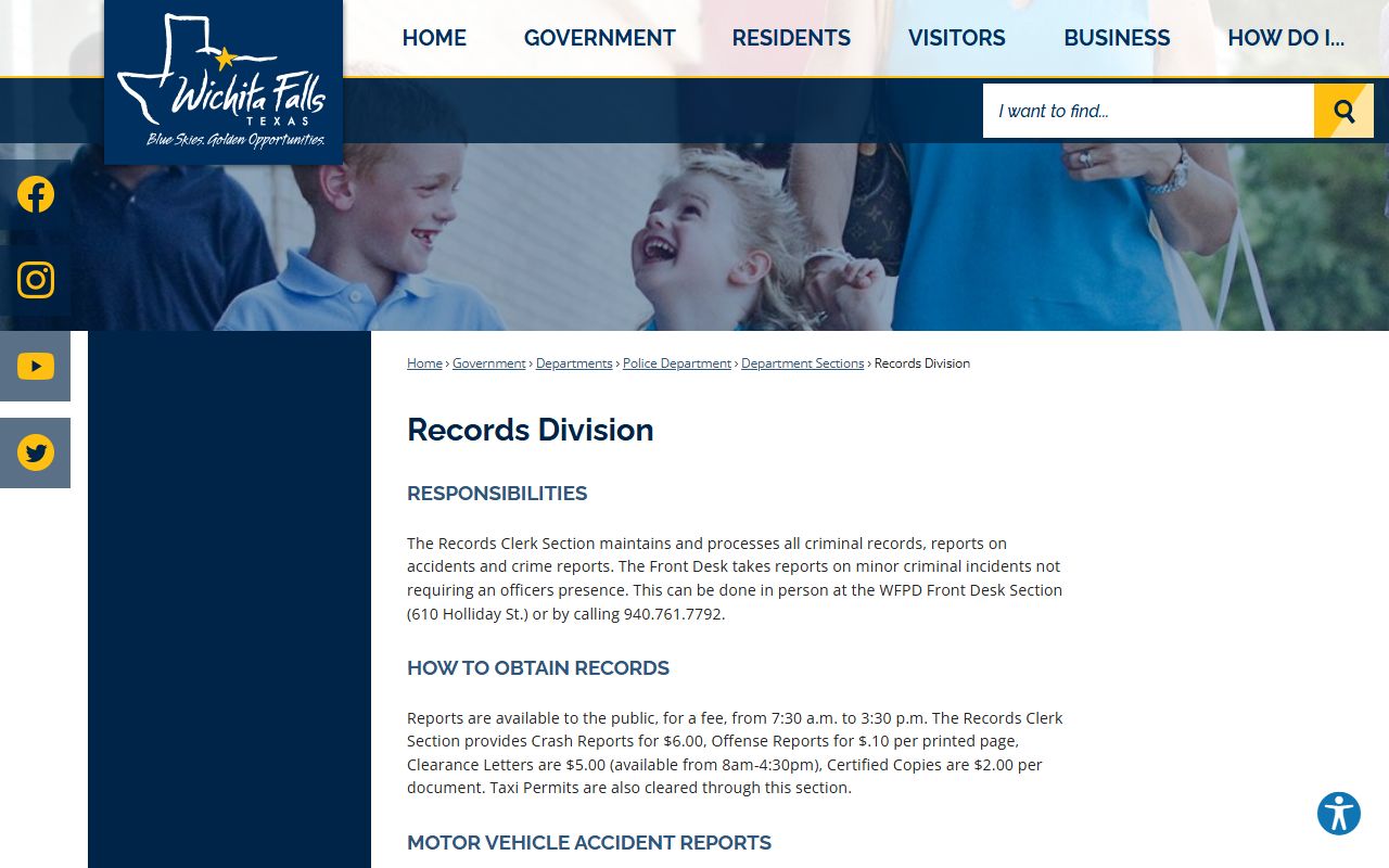 Wichita Falls 72 hour booking records search