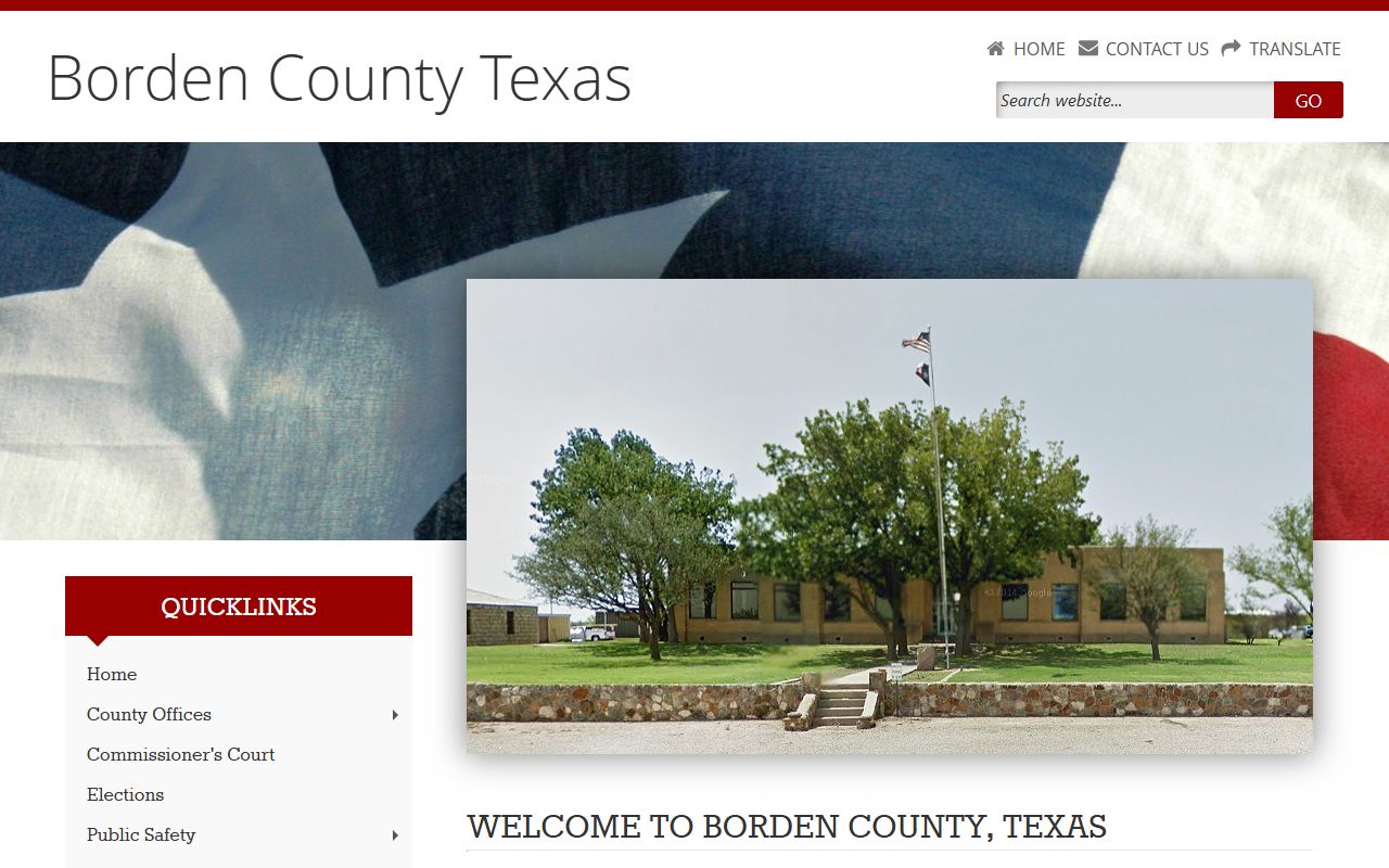 Borden County 72 hour booking official website