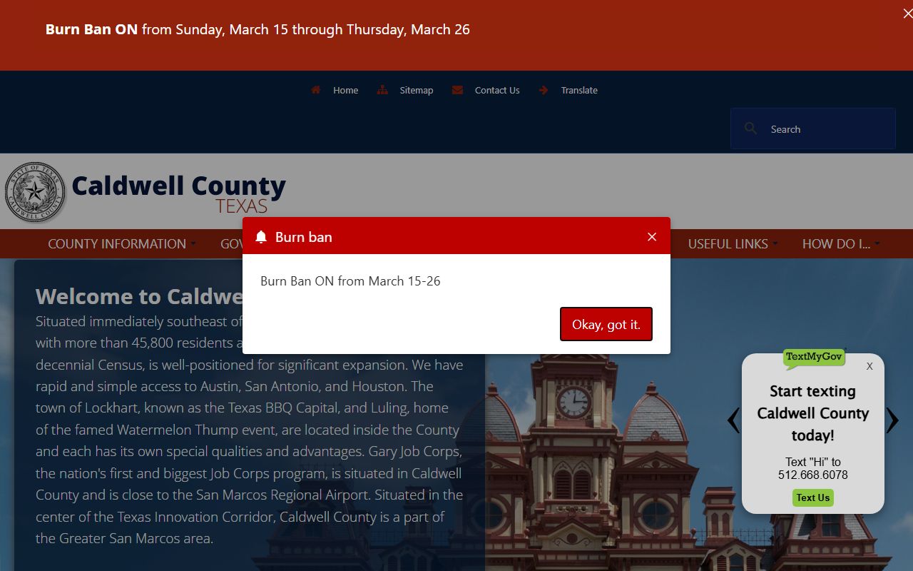 Caldwell County 72 hour booking official website