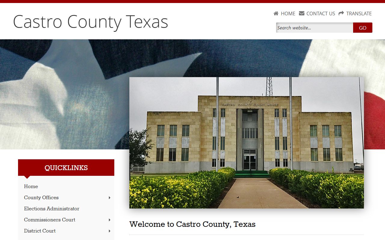 Castro County 72 hour booking official website