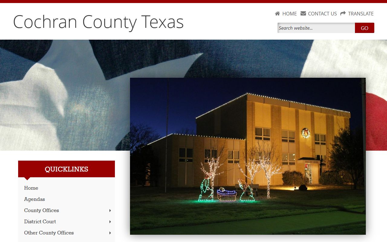 Cochran County 72 hour booking official website
