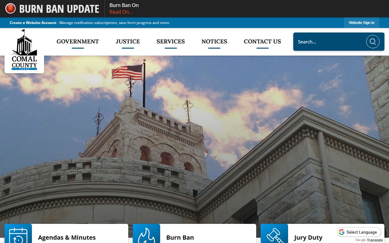 Comal County 72 hour booking official website