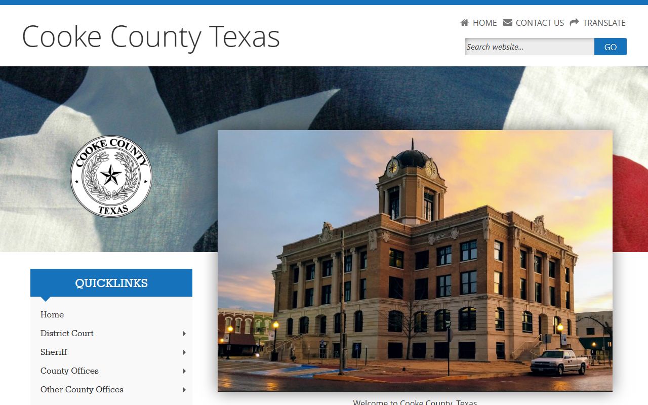 Cooke County 72 hour booking official website
