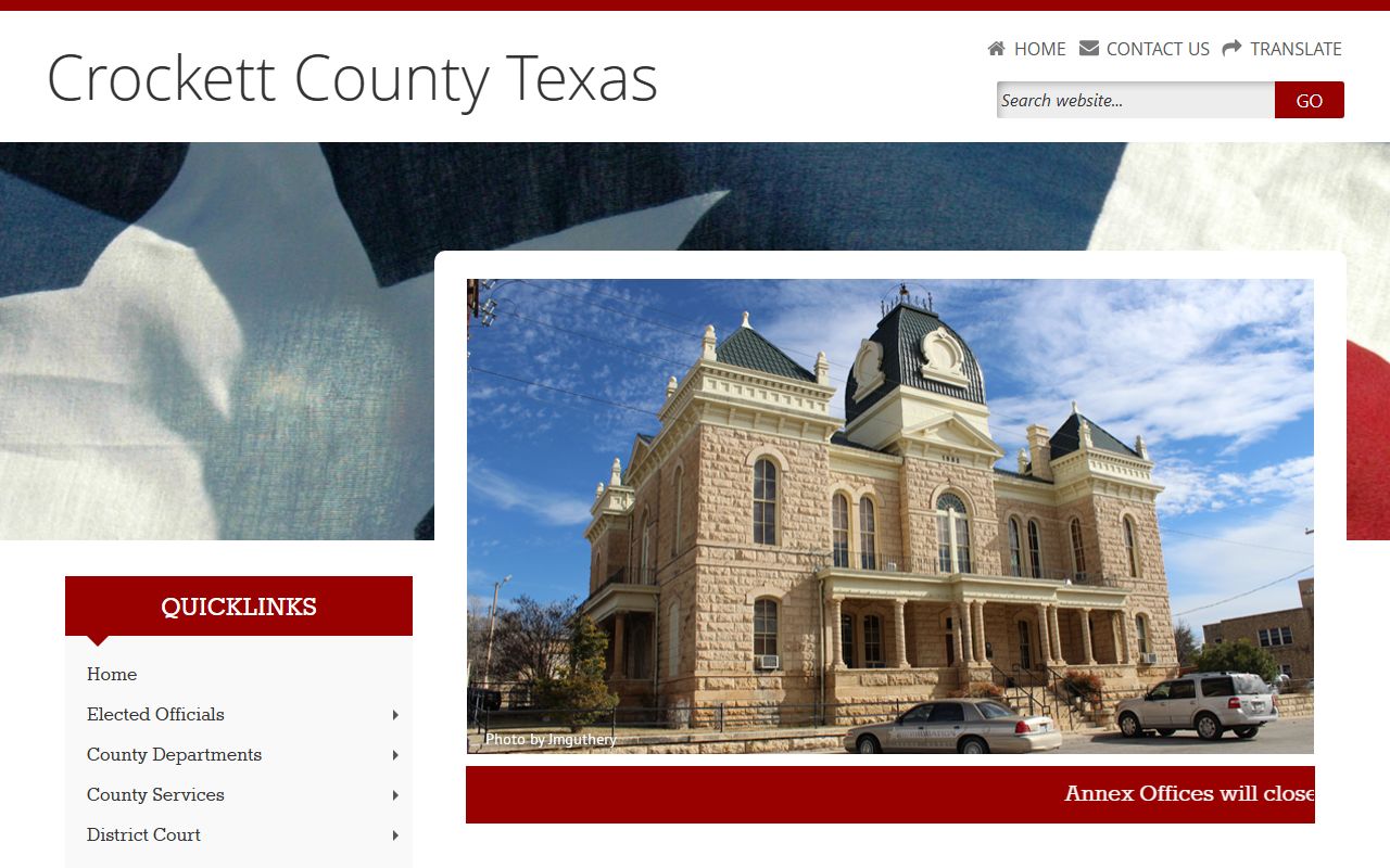 Crockett County 72 hour booking official website