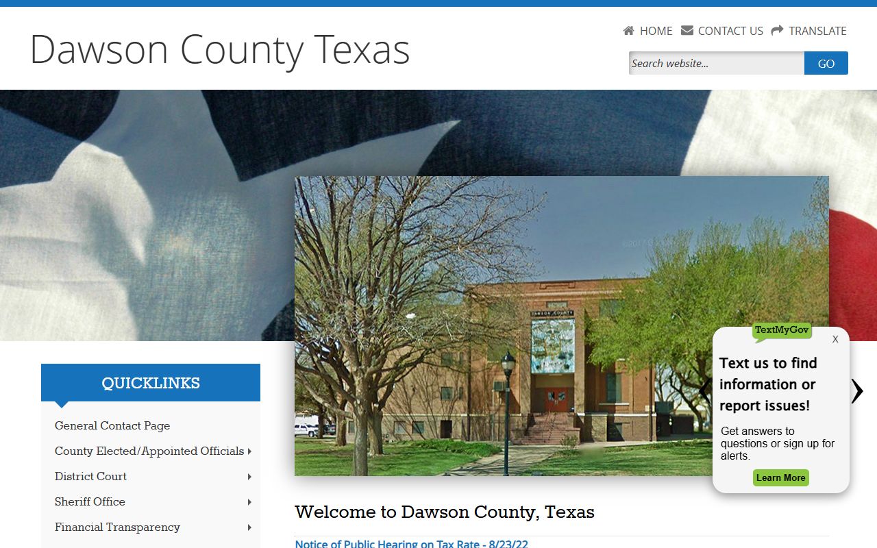 Dawson County 72 hour booking records portal