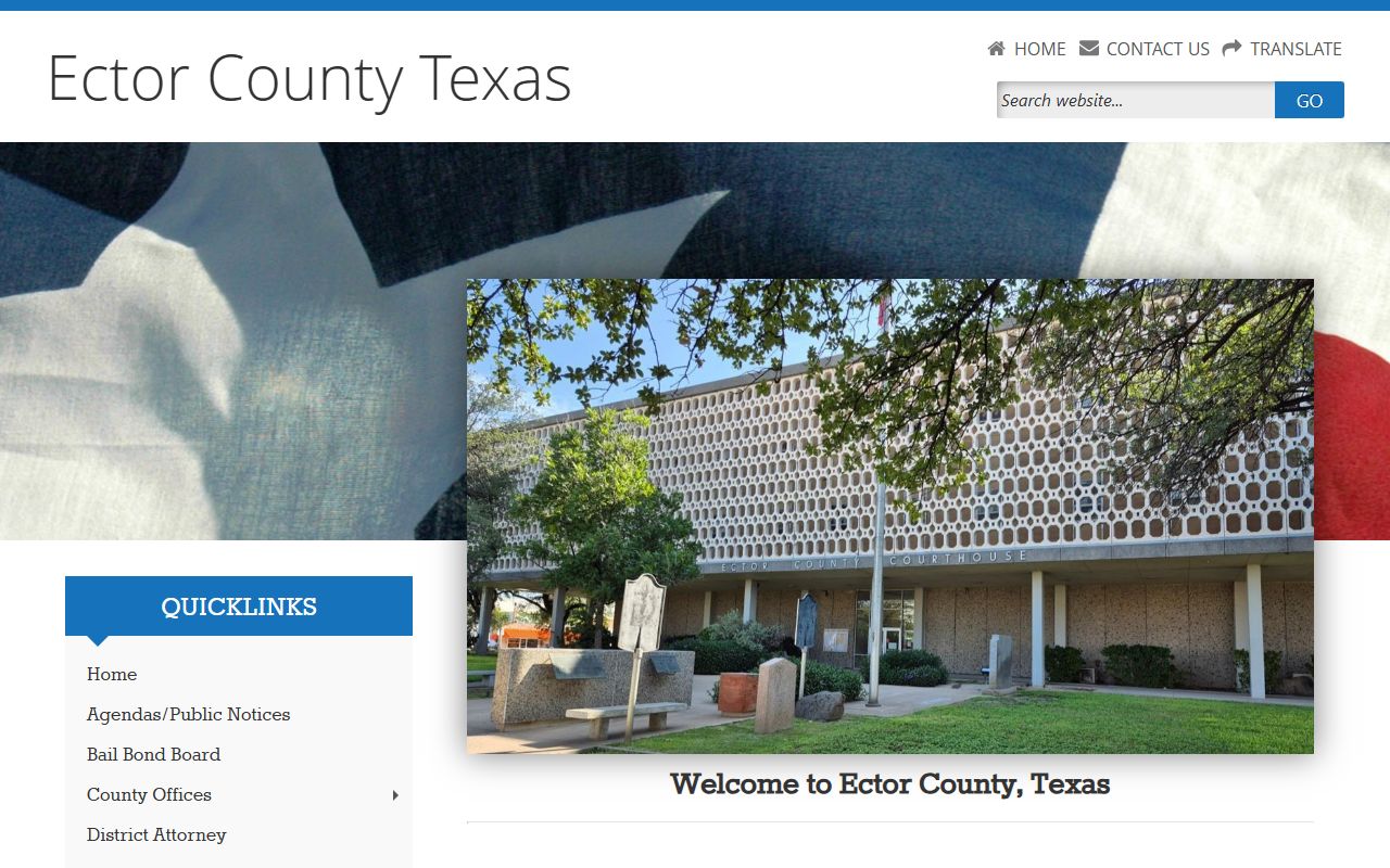 Ector County 72 hour booking records portal