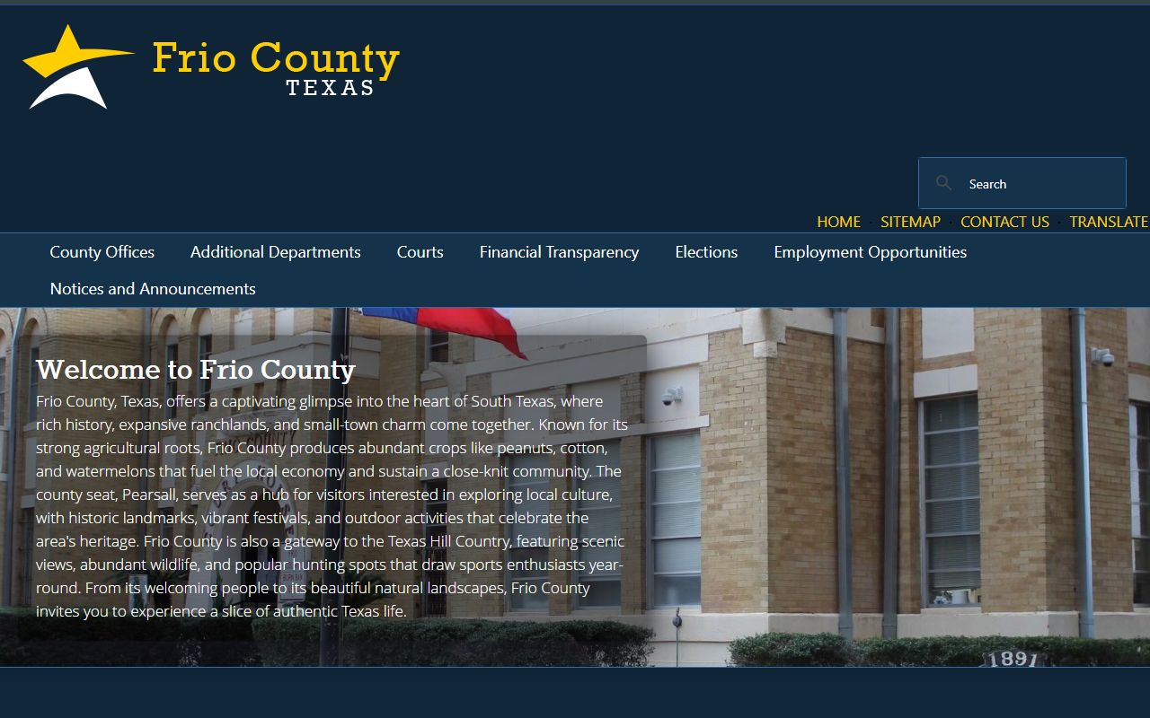 Frio County 72 hour booking records portal