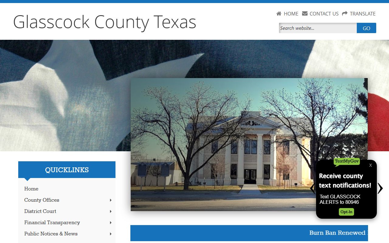 Glasscock County 72 hour booking records portal