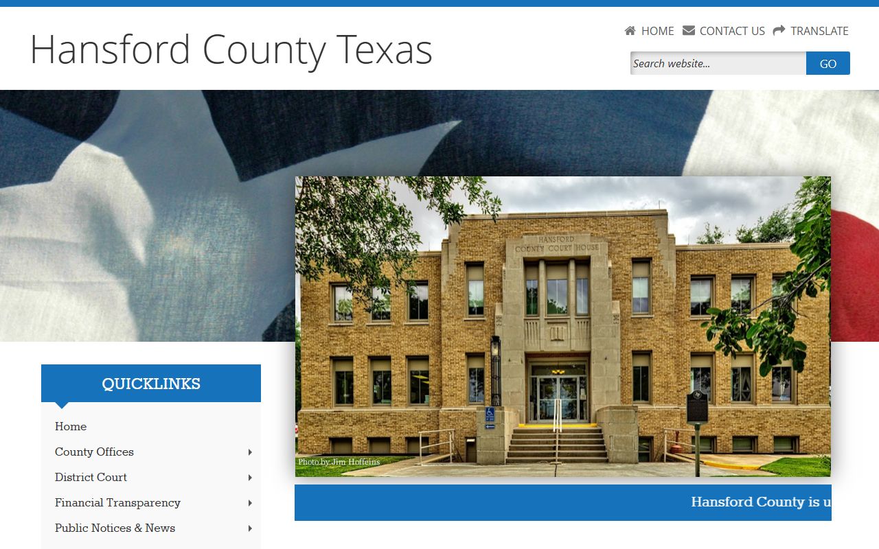 Hansford County 72 hour booking records portal