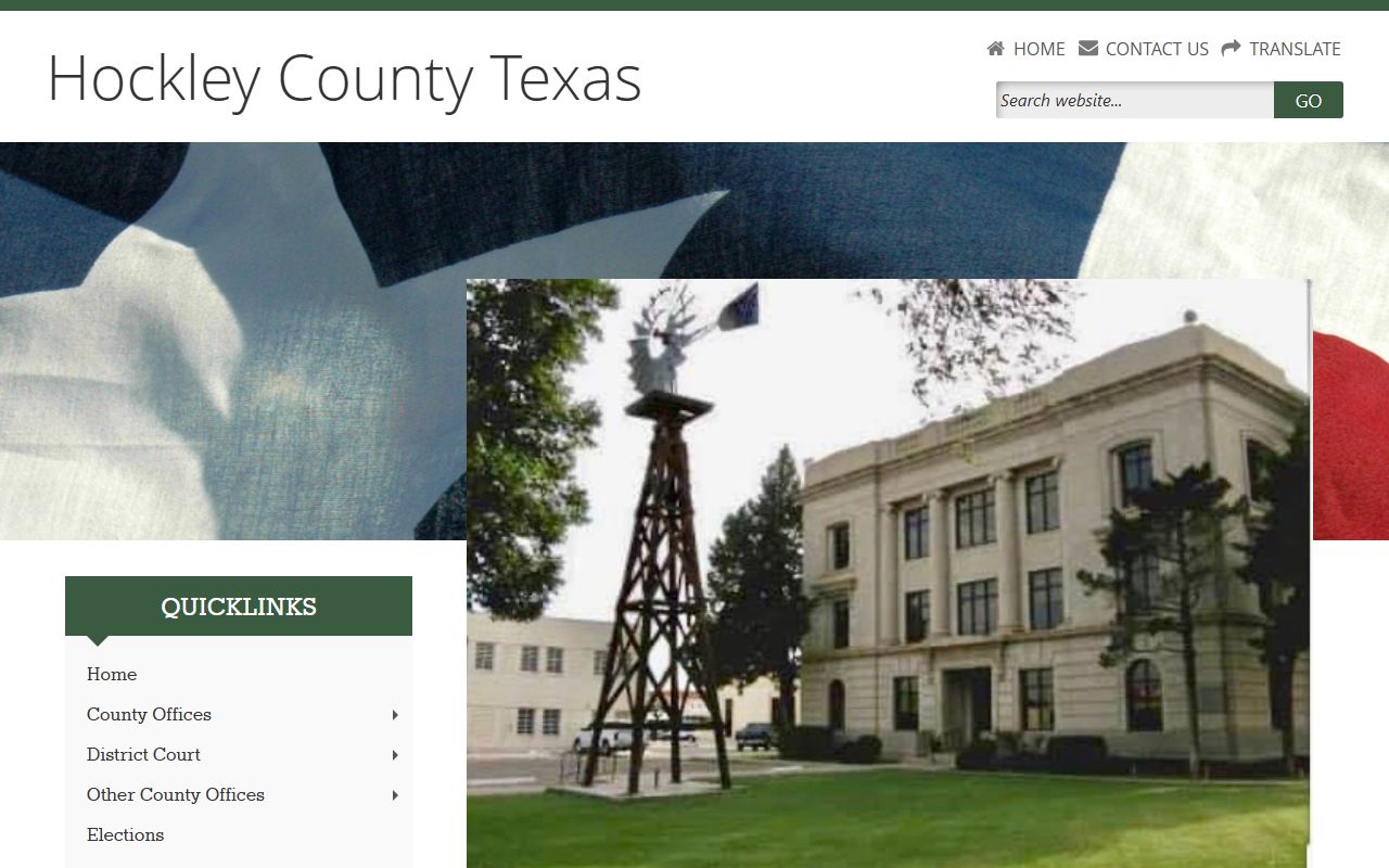 Hockley County 72 hour booking records portal