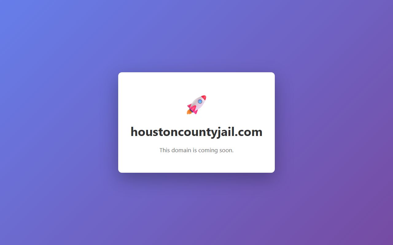 Houston County 72 hour booking records portal