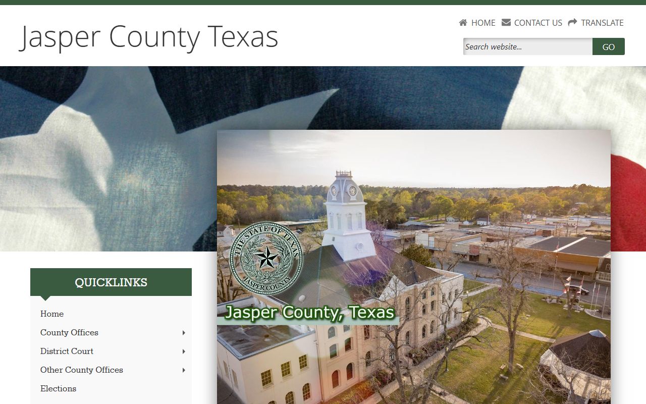 Jasper County 72 hour booking official website