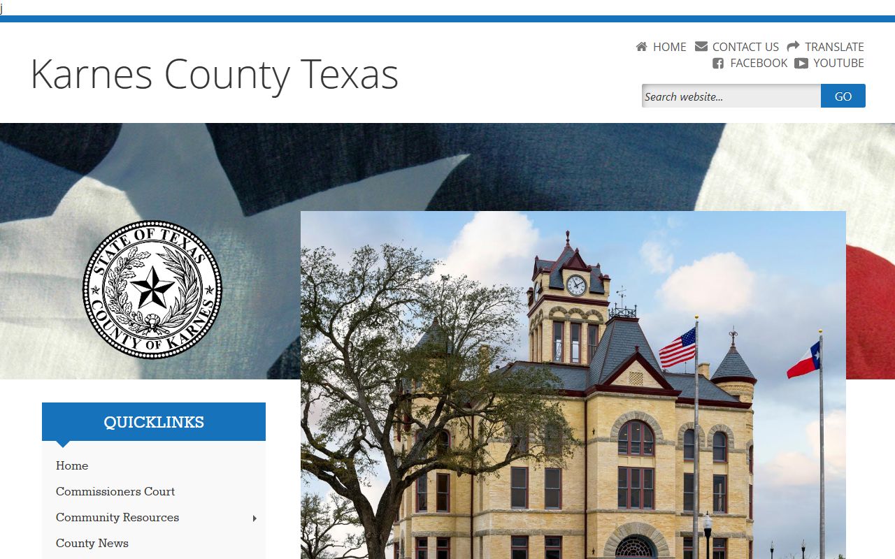Karnes County 72 hour booking official website
