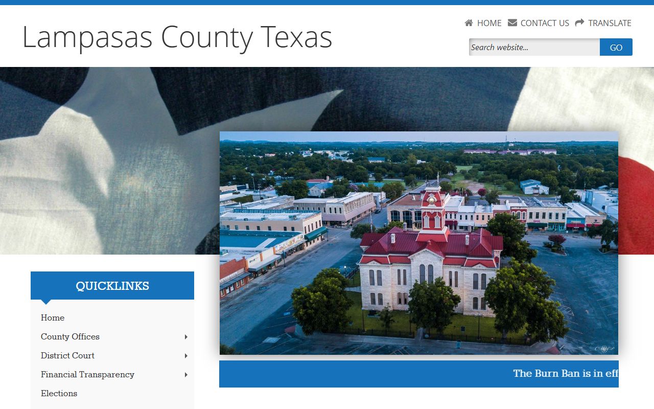 Lampasas County 72 hour booking official website