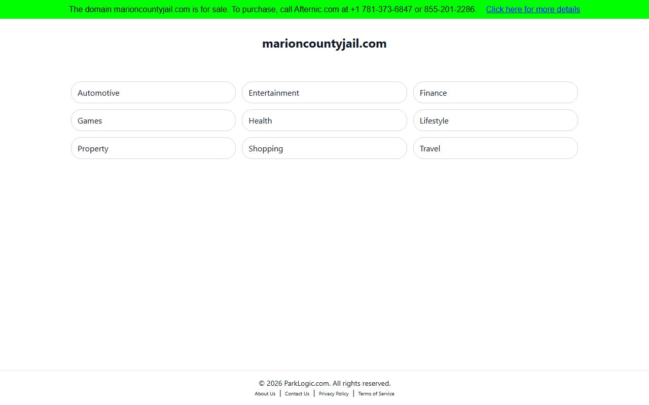 Marion County jail information and 72 hour booking details