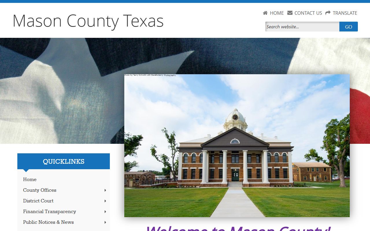 Mason County official website for 72 hour booking records