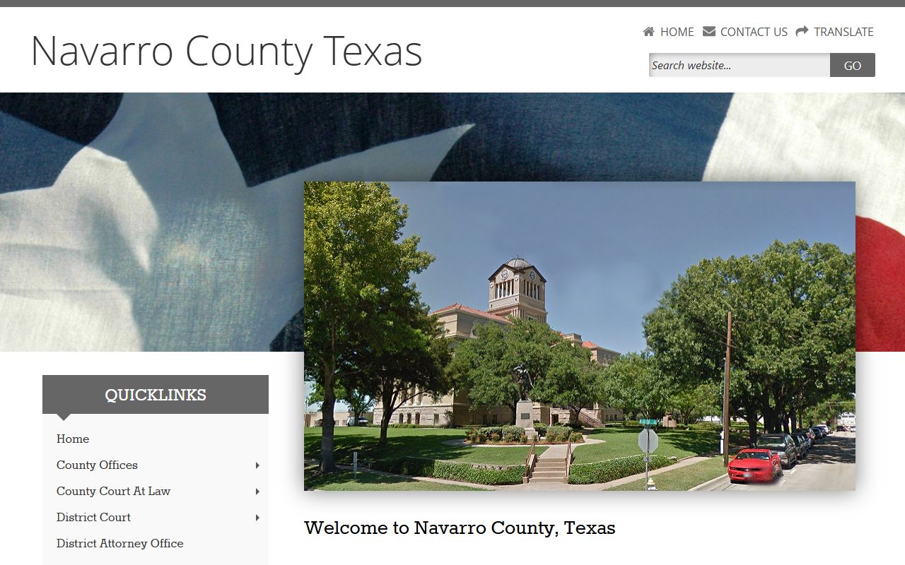 Navarro County 72 hour booking records search