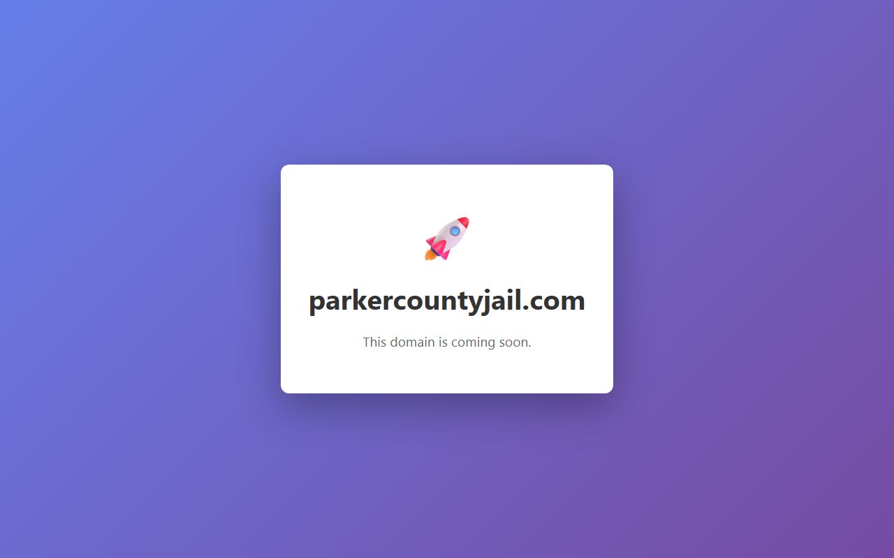 Parker County 72 hour booking records