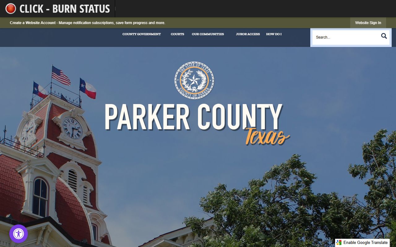 Parker County jail information and 72 hour booking