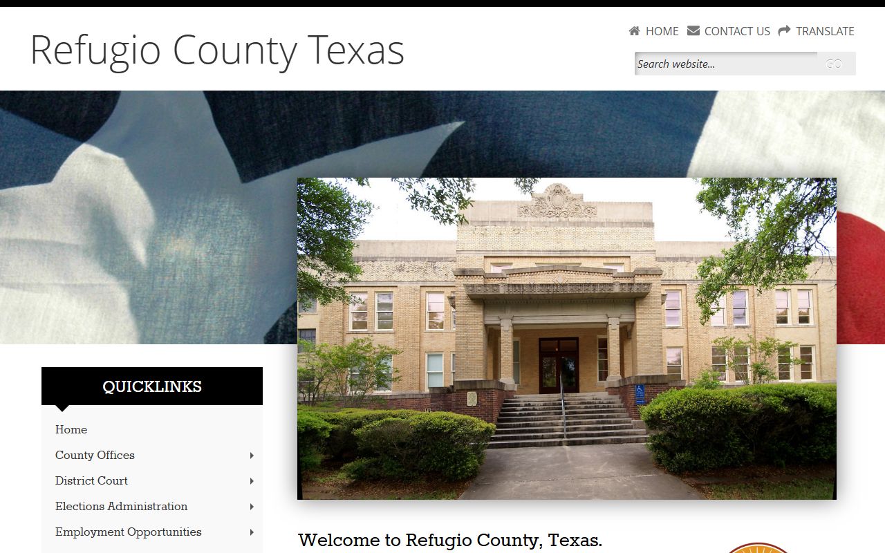 Refugio County 72 hour booking records