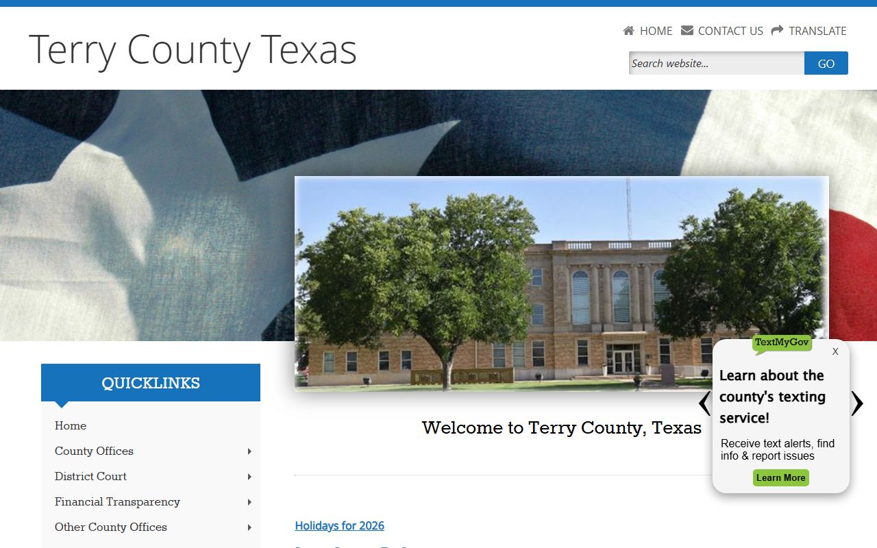 Terry County 72 hour booking records