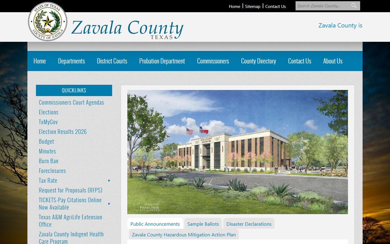 Zavala County 72 hour booking records